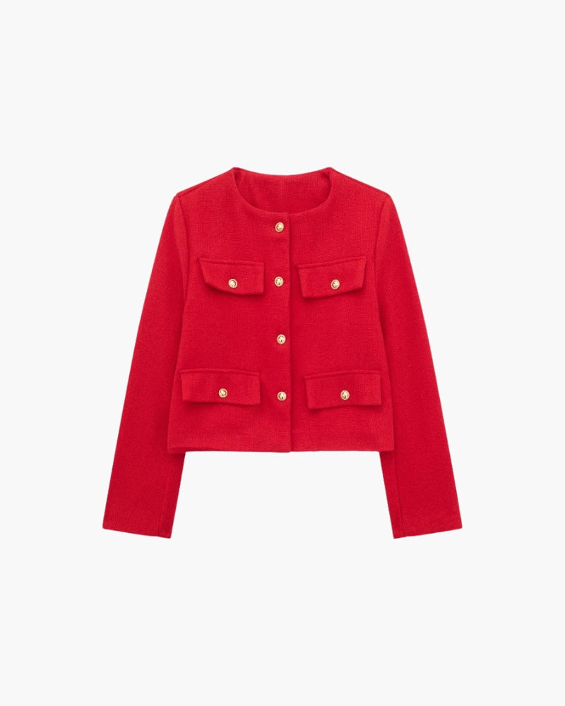 Savile Crop Blazer - Northern Blood