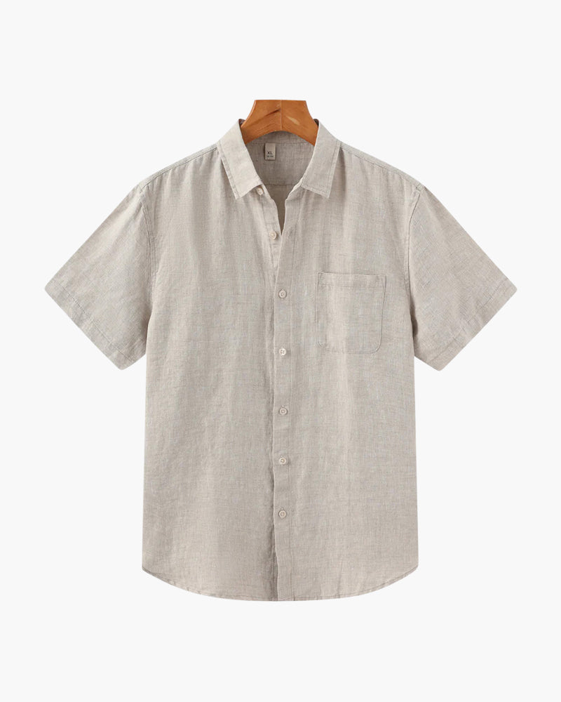 Cape Town - Linen Shirt (Shortsleeve) - Northern Blood