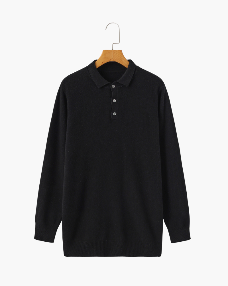 100% Cashmere Polo - Northern Blood