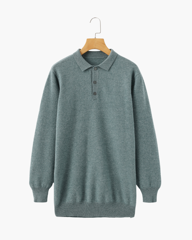 100% Cashmere Polo - Northern Blood