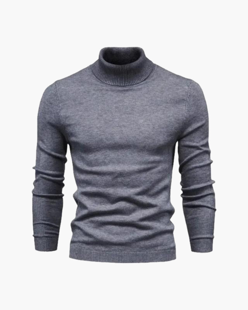 Gstaad Merino Wool Turtleneck - Northern Blood