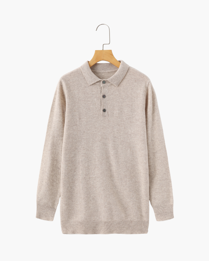 100% Cashmere Polo - Northern Blood