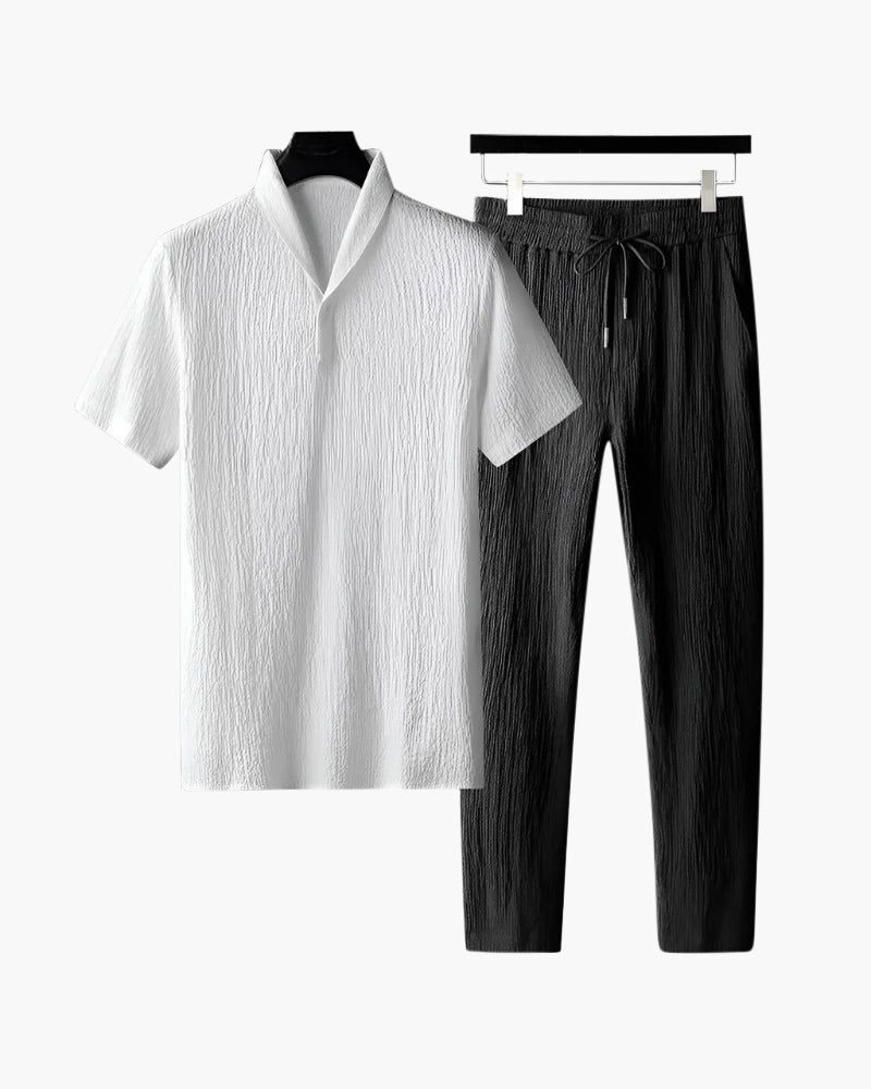 Cotton Polo & Pantalon Set - Northern Blood