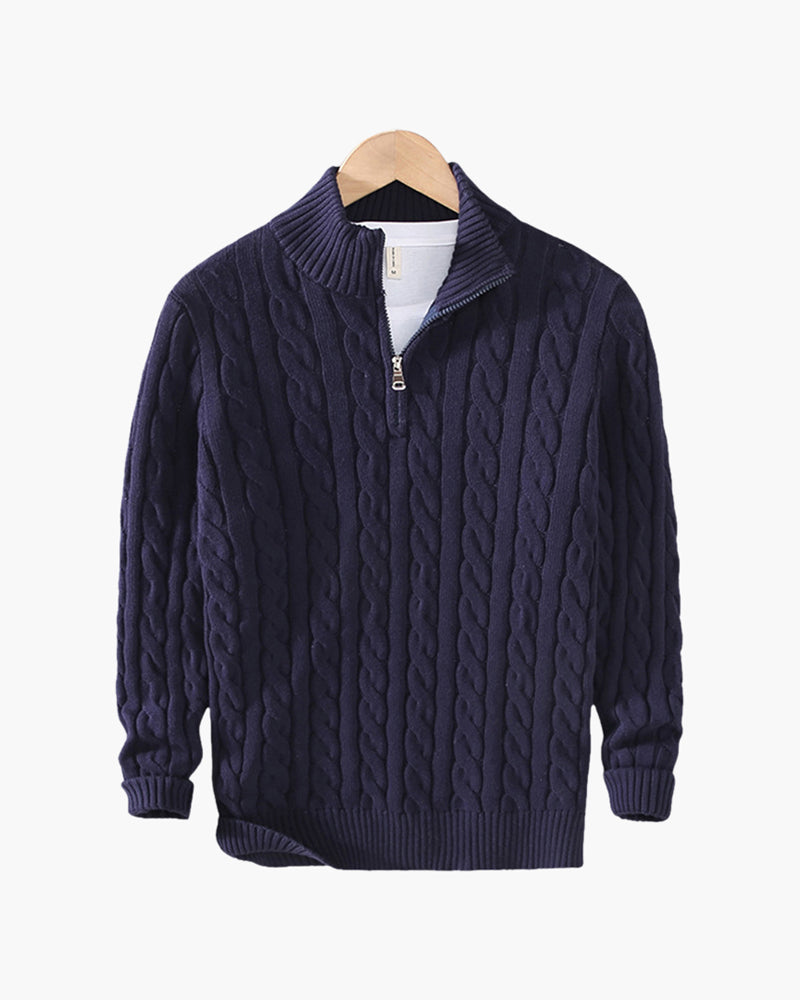 Verbier Half Zip Sweater - Northern Blood