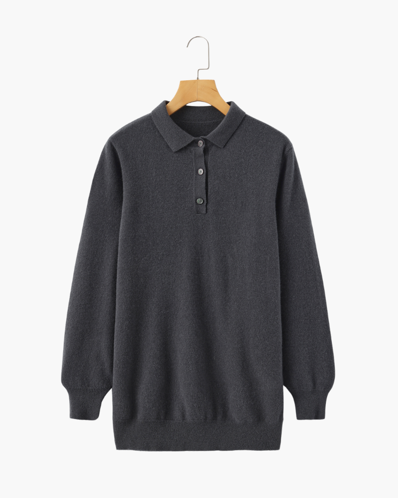 100% Cashmere Polo - Northern Blood