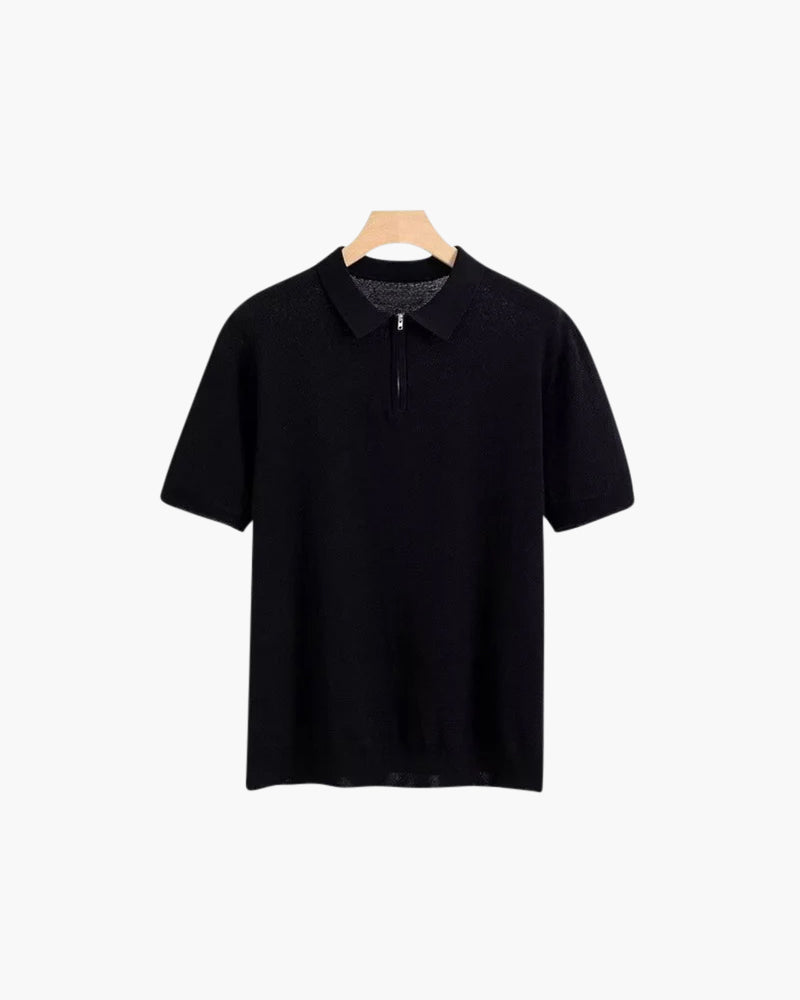 Marbella Zip Up Polo - Northern Blood