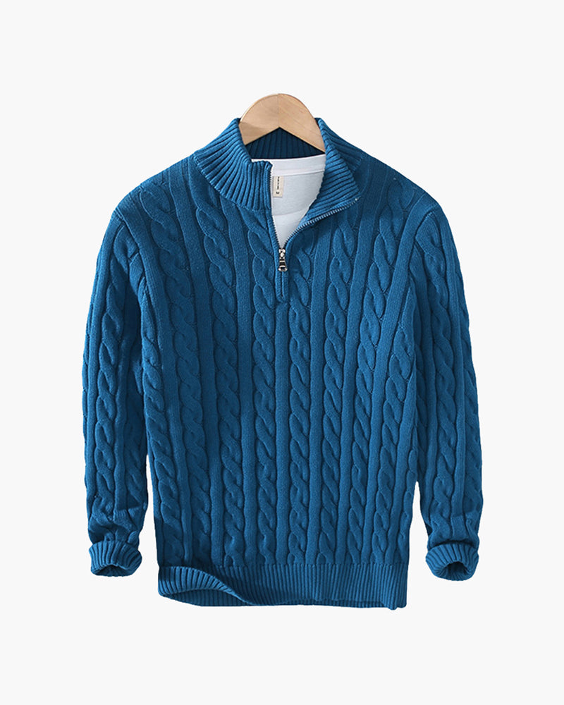 Verbier Half Zip Sweater - Northern Blood