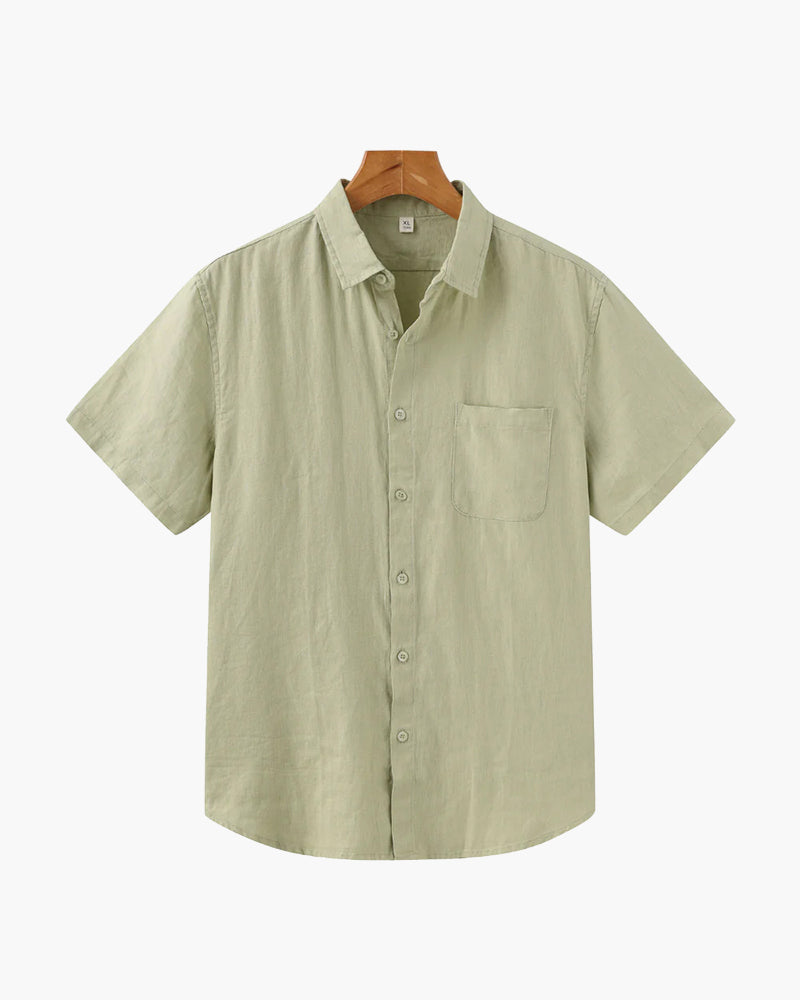 Cape Town - Linen Shirt (Shortsleeve) - Northern Blood