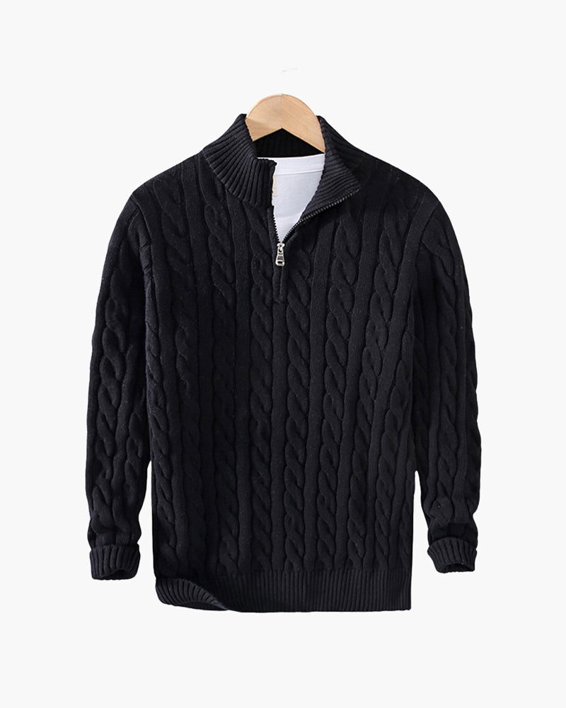 Verbier Half Zip Sweater - Northern Blood