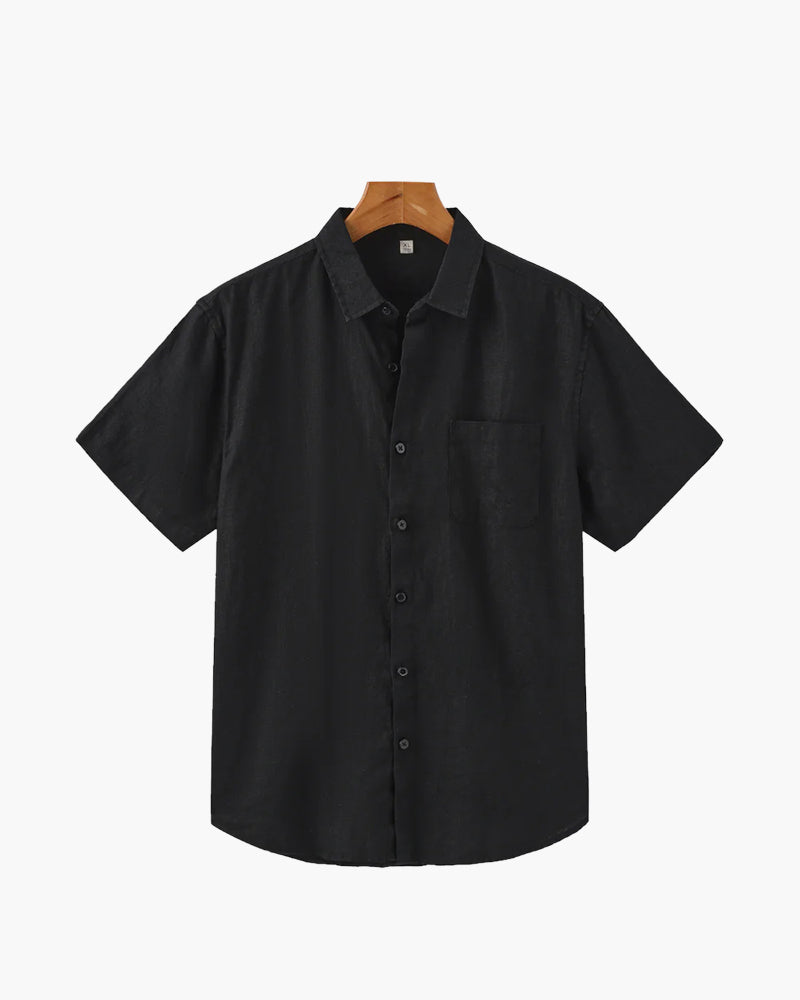 Cape Town - Linen Shirt (Shortsleeve) - Northern Blood