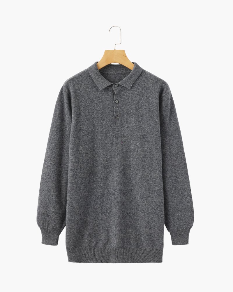 100% Cashmere Polo - Northern Blood