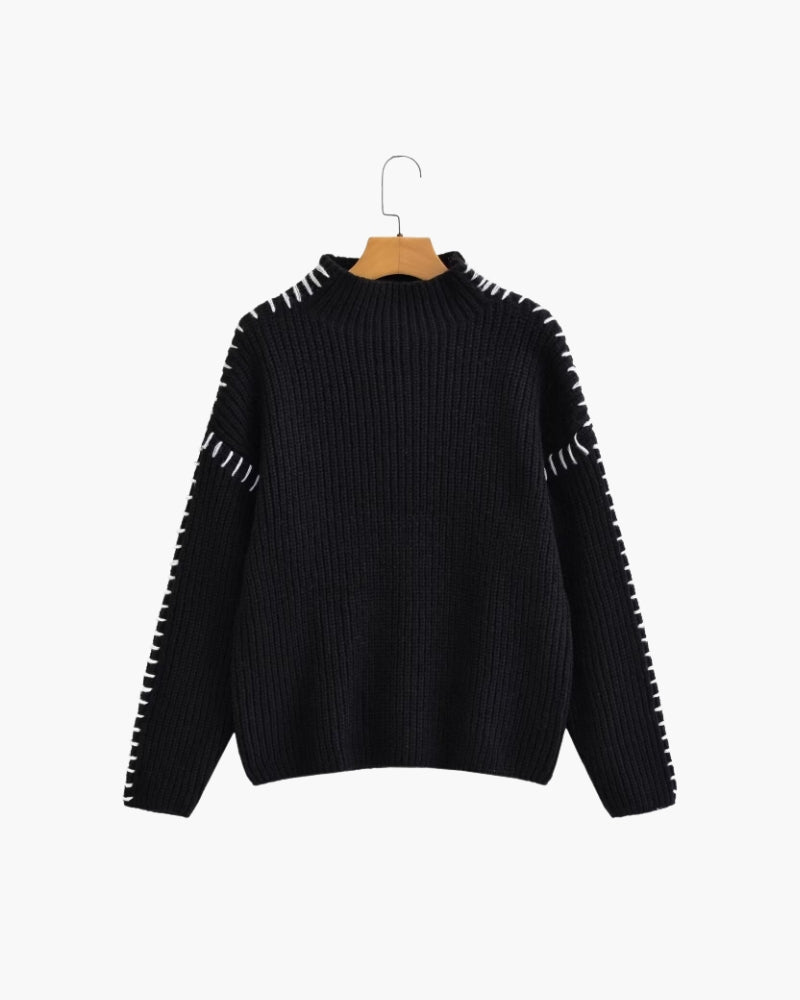 The Lila Stitch Sweater - Northern Blood