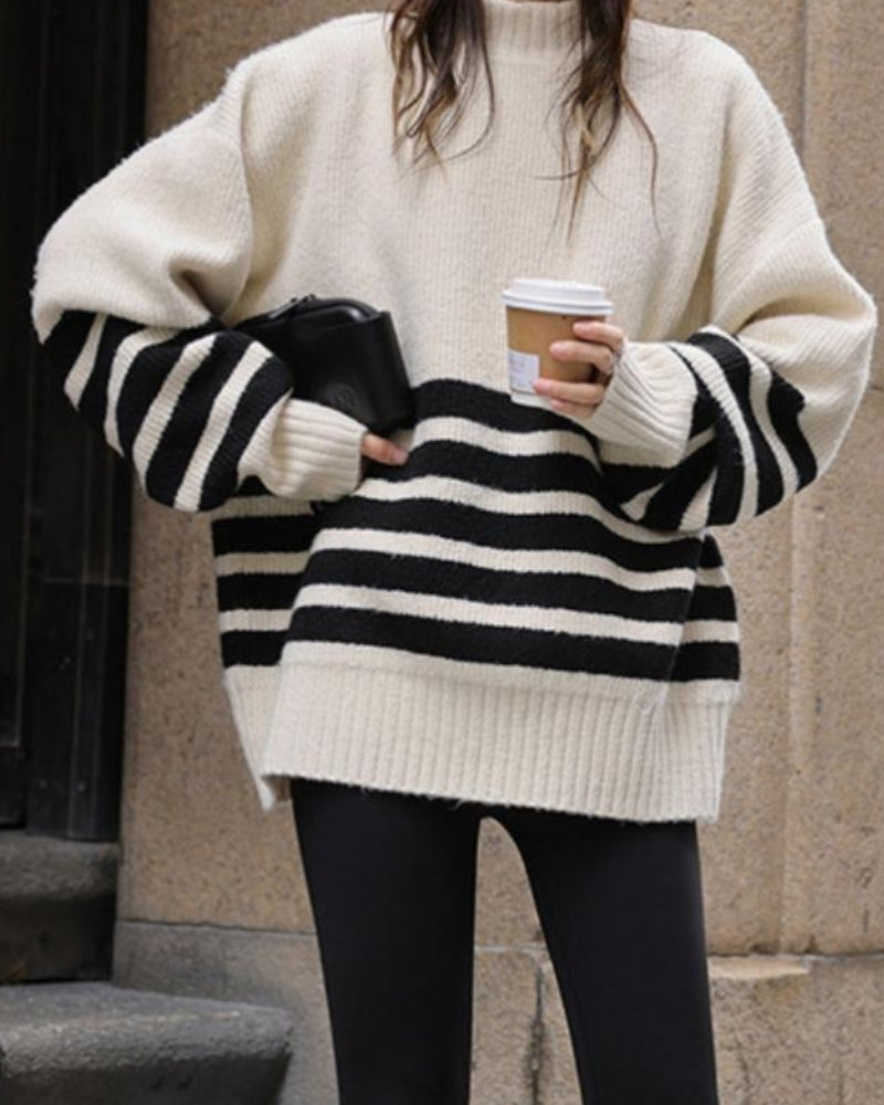 The Coastal Stripe Sweater