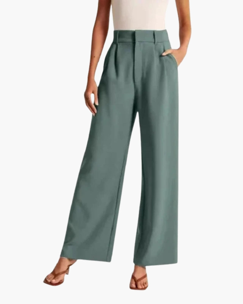 Serena Wide-Leg Trousers - Northern Blood