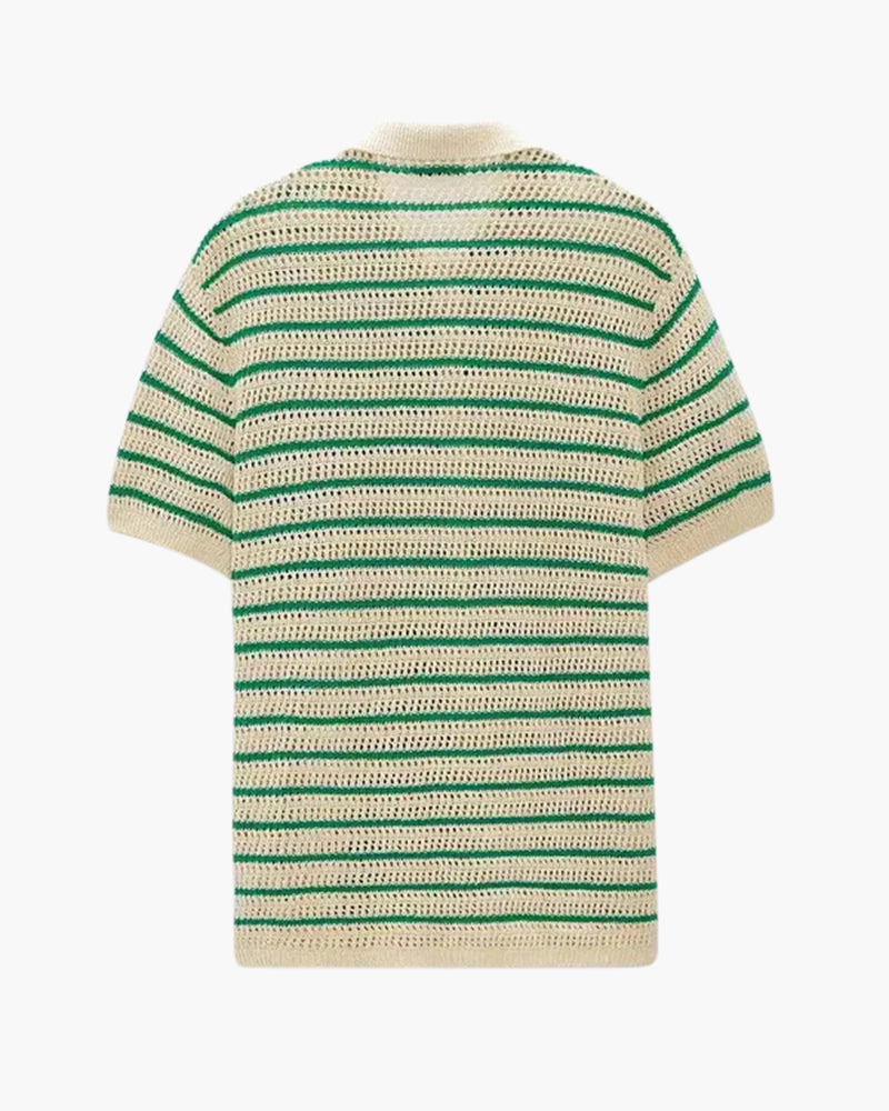 Marbella - Knitted Button Shirt - Northern Blood